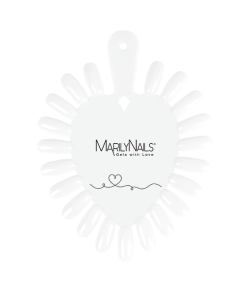 Szív alakú margaréta színpaletta - White / 1