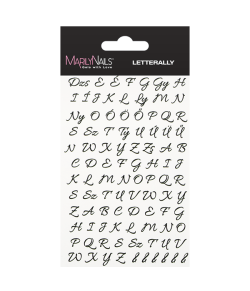 Vizes körömmatrica - Letterally / 1