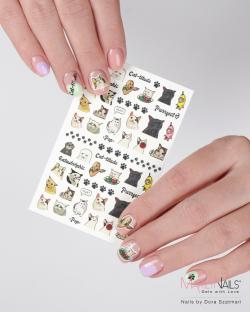 Vizes körömmatrica - Catastrophic / 3