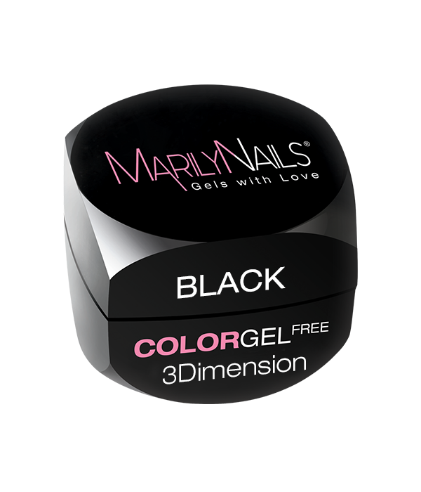 3Dimension Color gel Free - Black