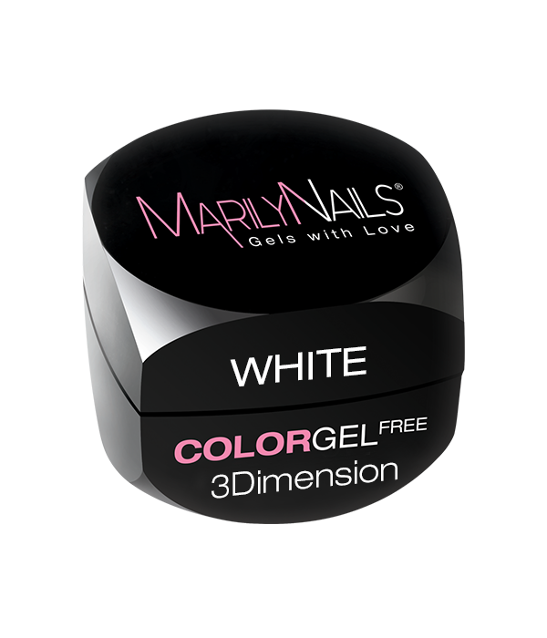 3Dimension Color gel Free - White
